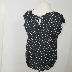 LC Lauren Conrad Polka Dot Top